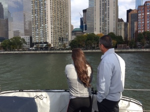 My dad admiring the coolest city! NYC